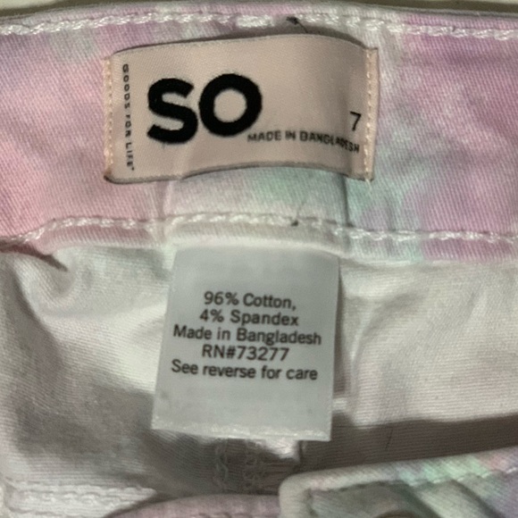 SO Girls Shorts - Picture 5 of 5